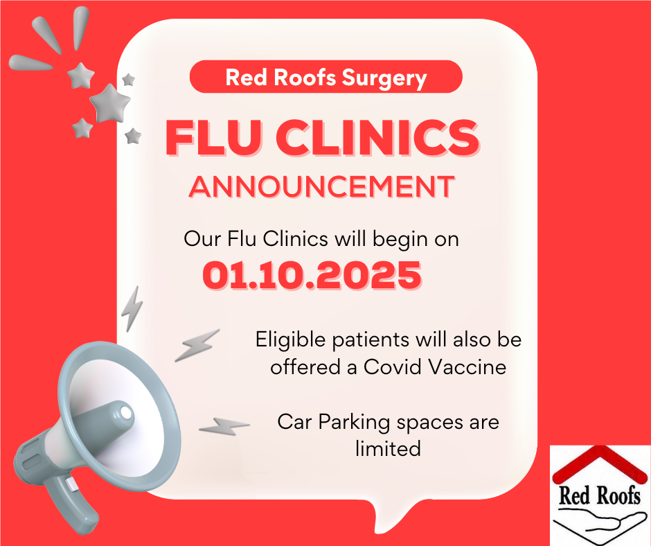 Flu clinics poster